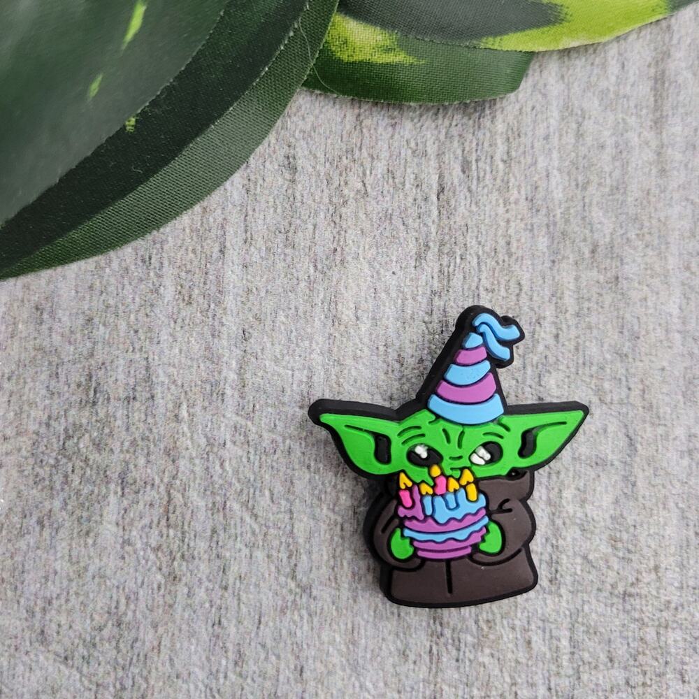 Grogu The Child Star Wars Baby Yoda Birthday Shoe Charm